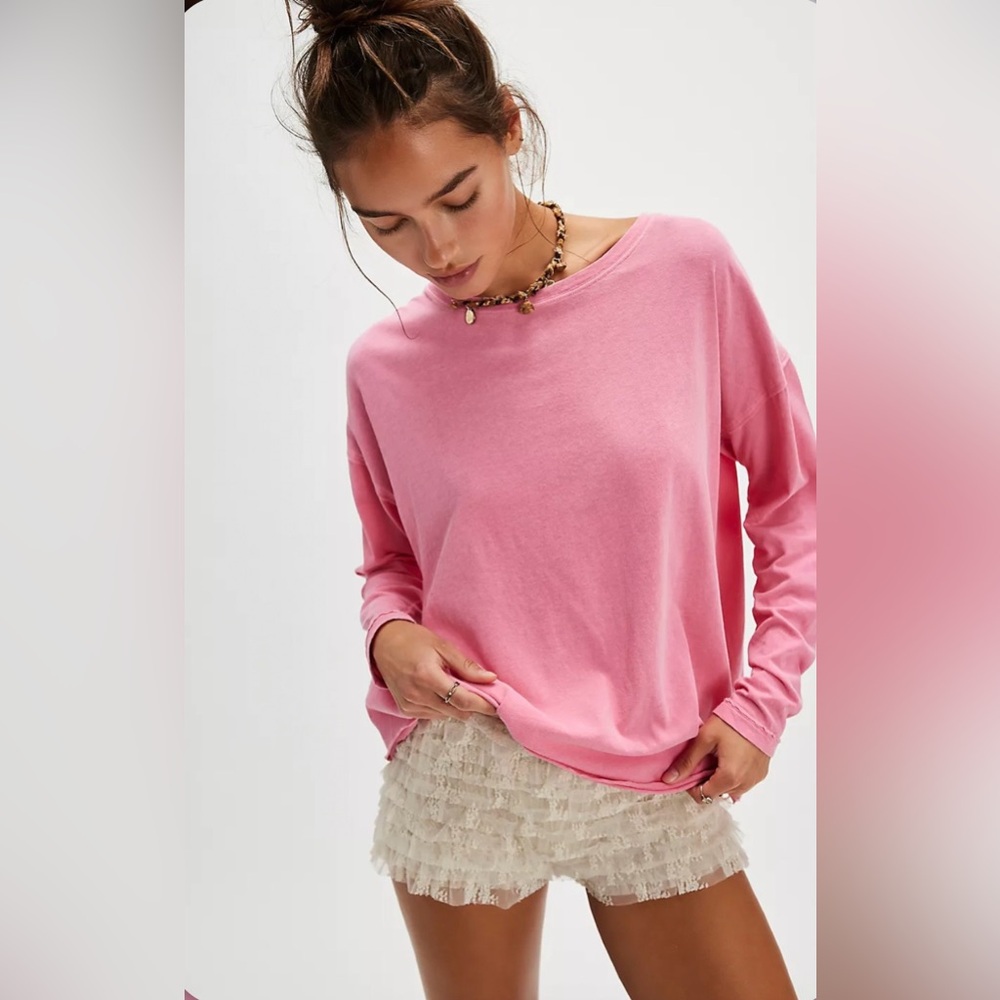 ▪️NWT Free People Nina Long Sleeve T-Shirt